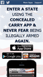 Mobile Screenshot of concealedcarryapp.com